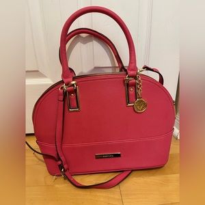 ANNE KLEIN PINK DOME BAG